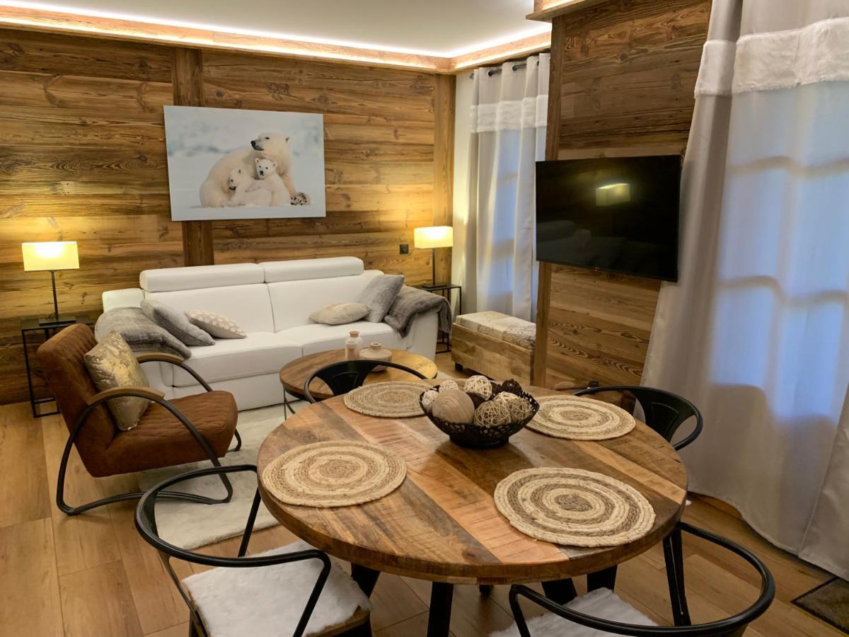 Appartement Luxe Prince Des Cimes Arc 1950 Piscine Interieure Et Exterieure Les Arcs  ภายนอก รูปภาพ